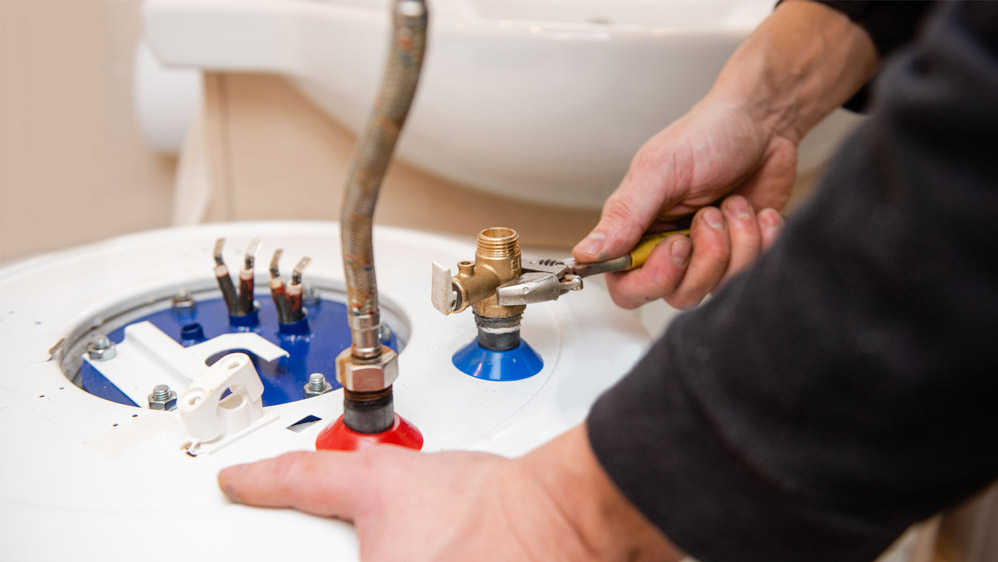 Water Heater Installation in Hazen